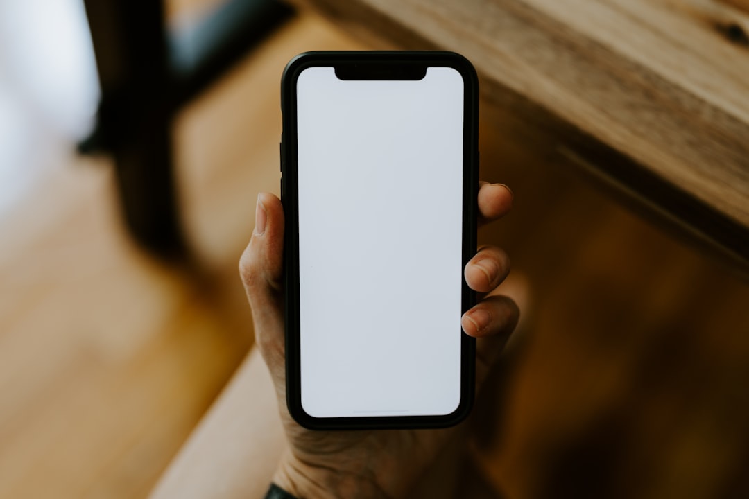 Reading buyer reviews on a phone