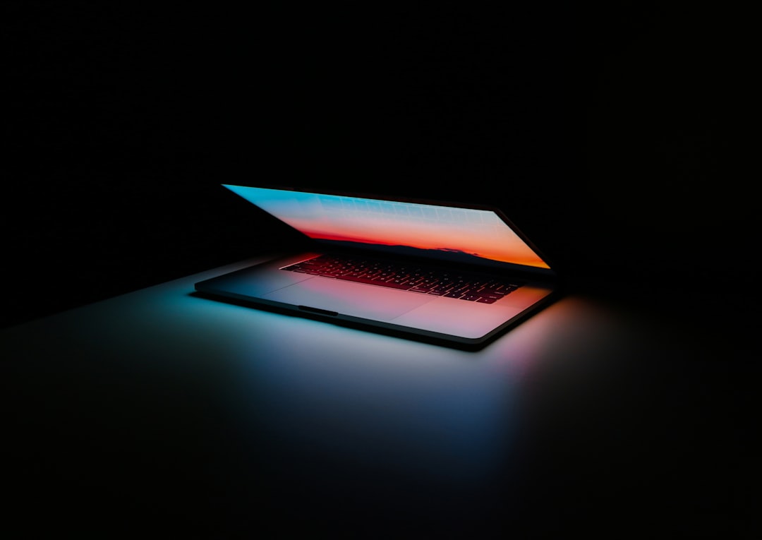 Online scam and phishing warning on a laptop