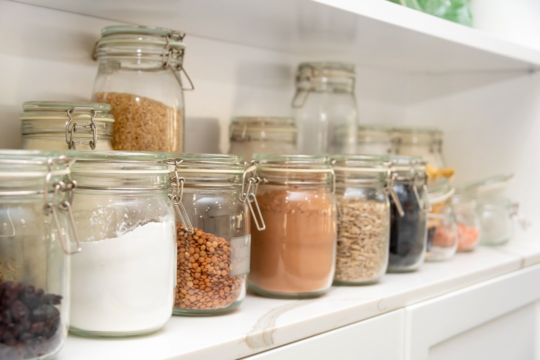 Pantry food storage bags kept fresh