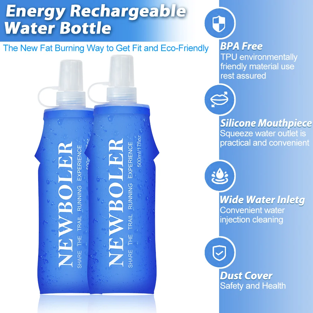 collapsible water bottle — product photo
