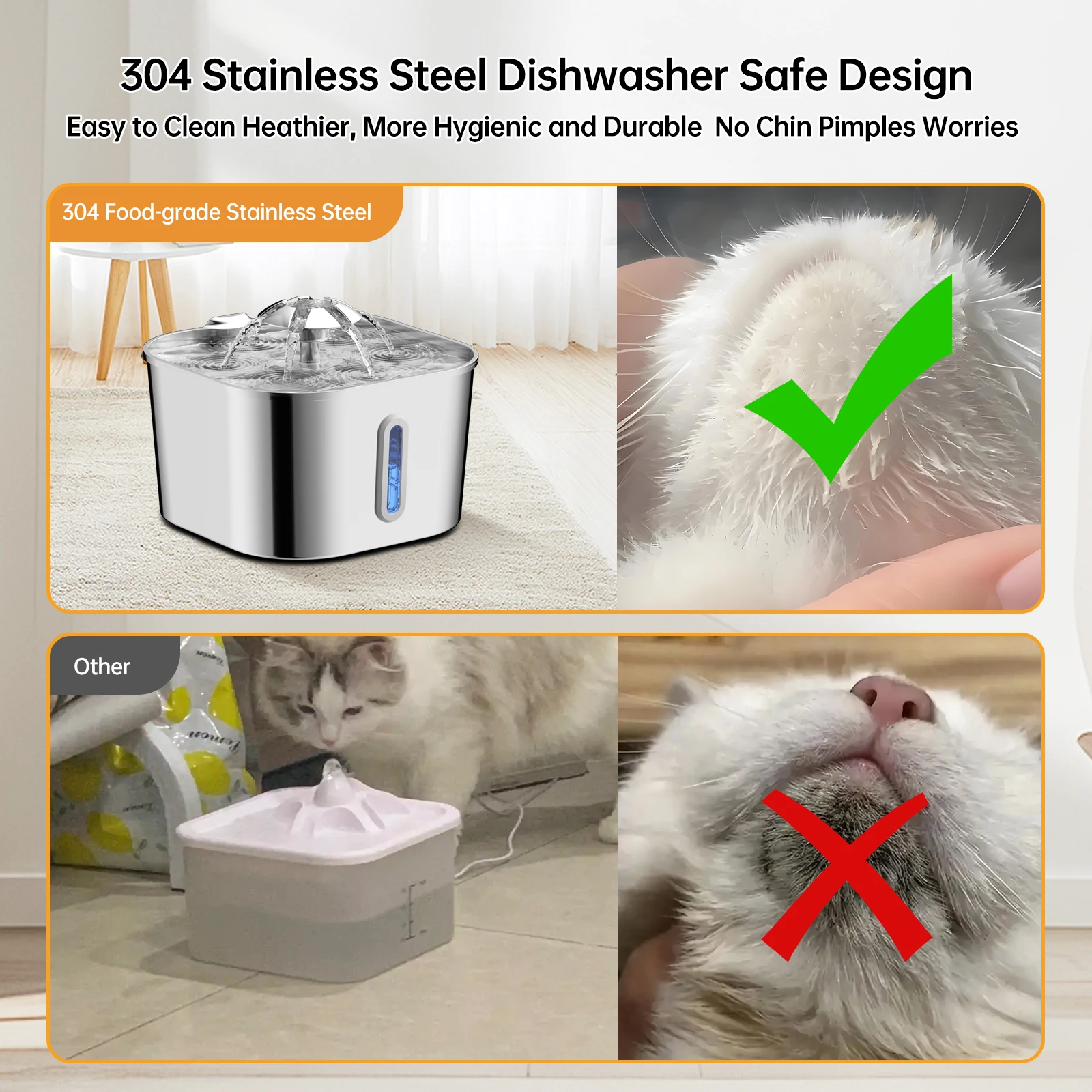 pet water fountain — product photo