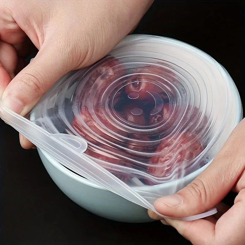 silicone stretch lids — product photo