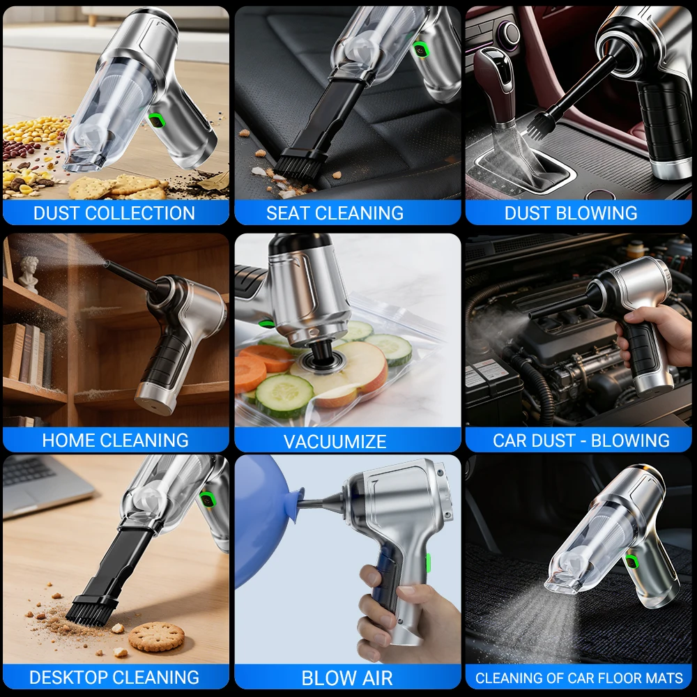 SZUK cordless car vacuum — product photo 5